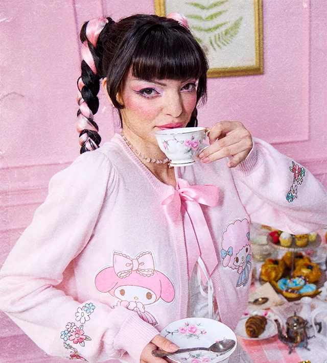 Hot Topic and Sanrio. My Melody and Kuromi. Shop Now