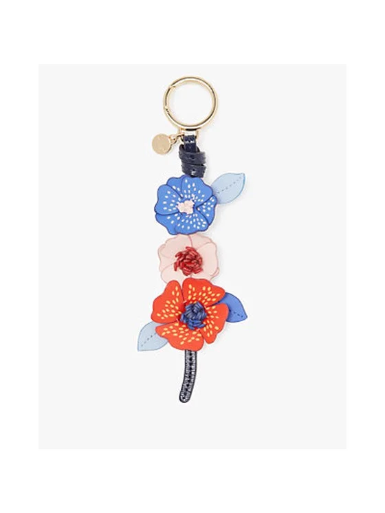Dottie Bloom Embellished Key Fob