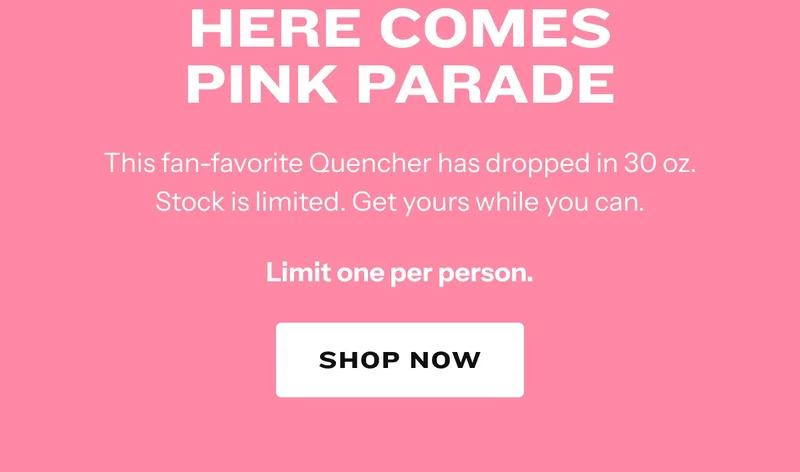 Shop Now: They won't last long!