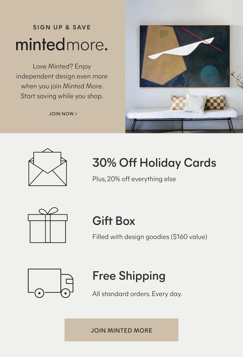 Discover Minted More