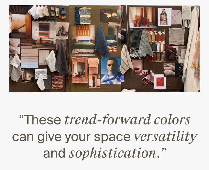 Trend forward colors