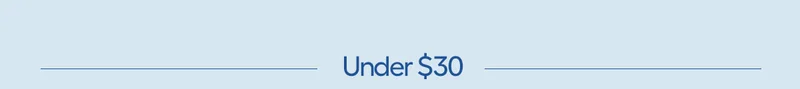 Under $30