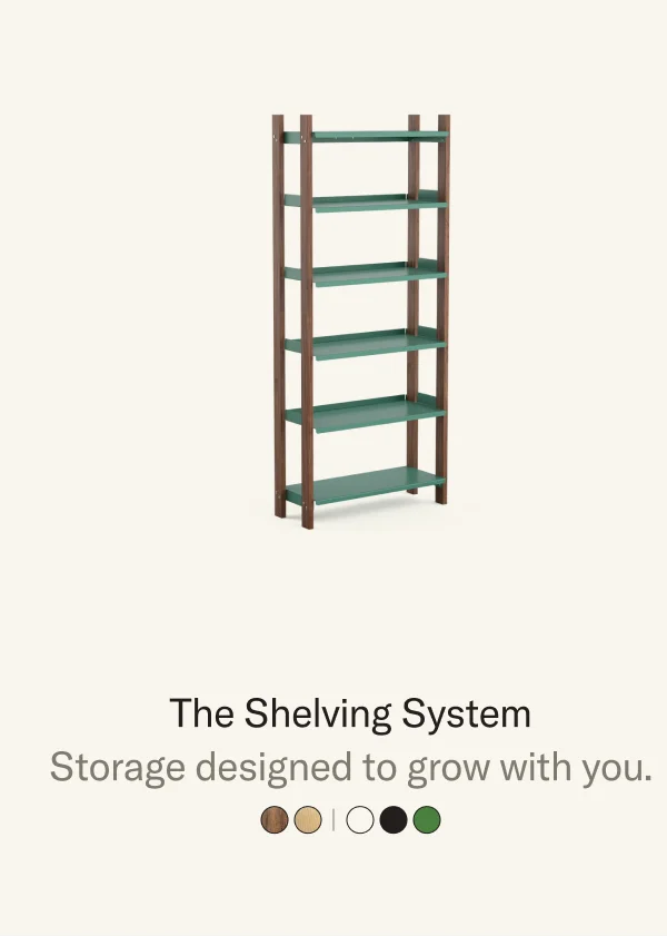 Save 30% The Shelving System