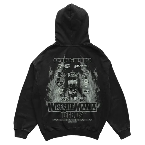 WWE x XO LEGENDS ZIP HOODIE
