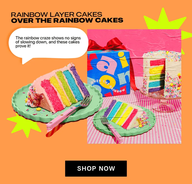 Over The Rainbow Cakes Over The Rainbow Cakes