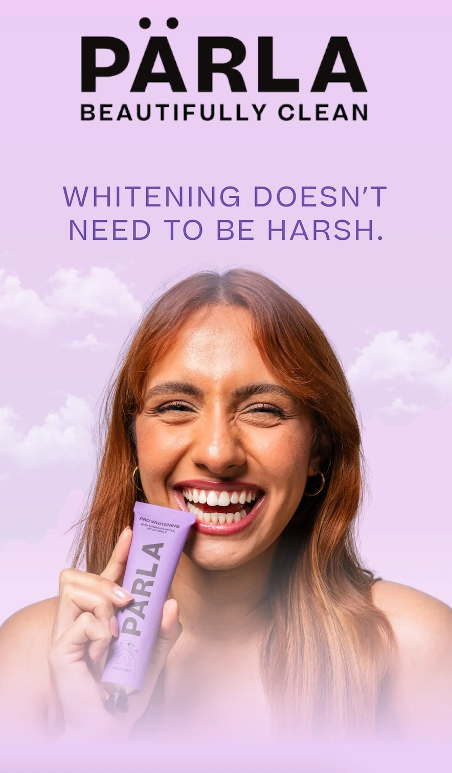 Whitening doesn't need to be harsh