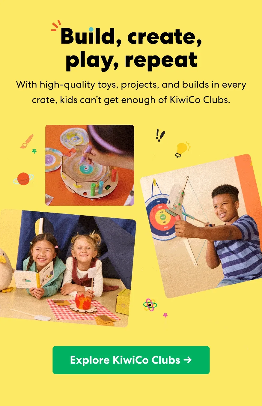 Build, create, play, repeat