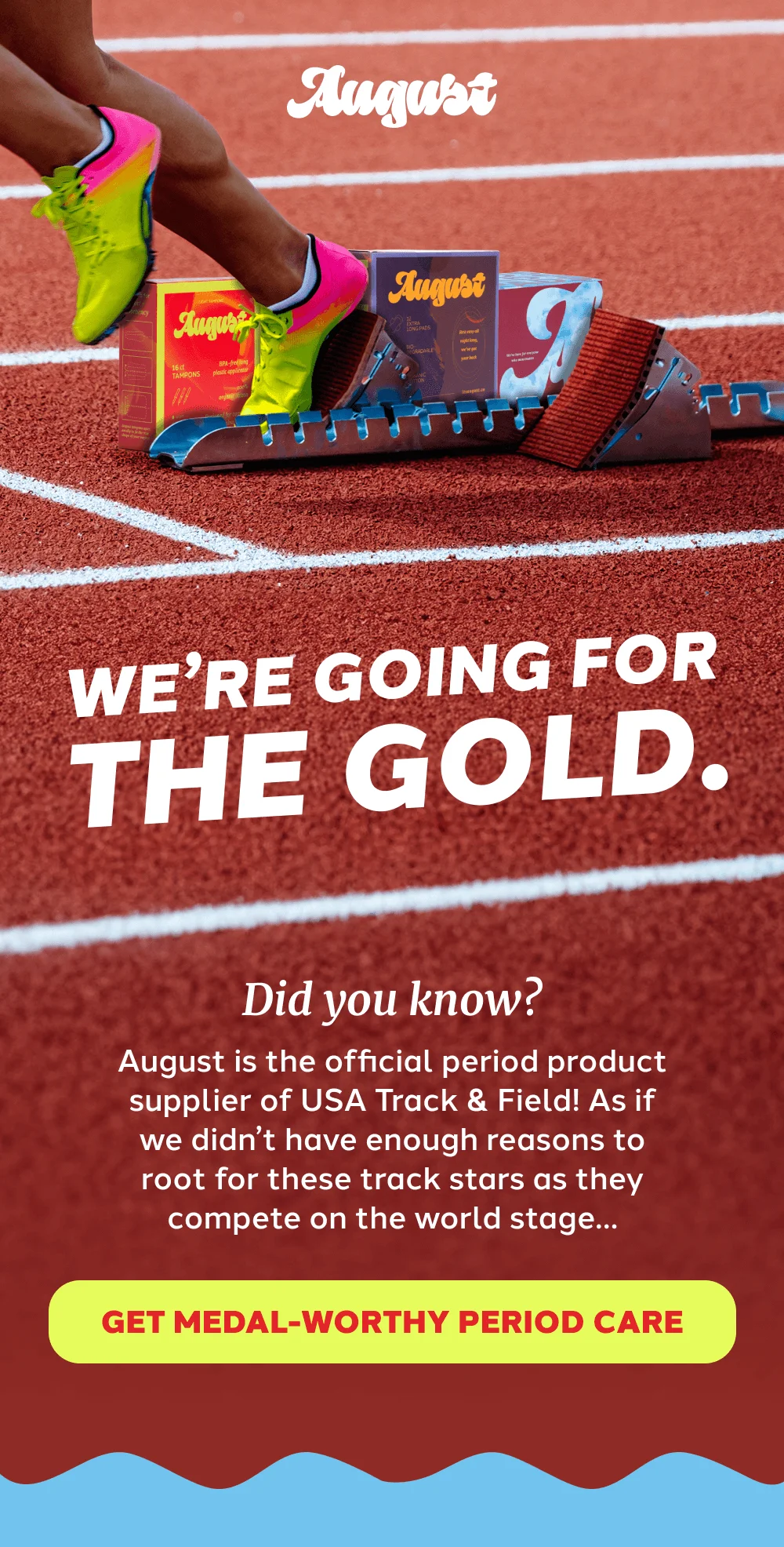 [ GET MEDAL-WORTHY PERIOD CARE ]