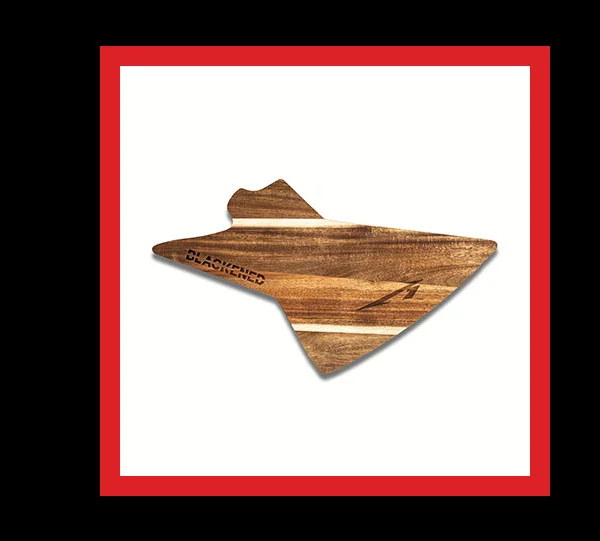 Blackened Whiskey Cutting Board