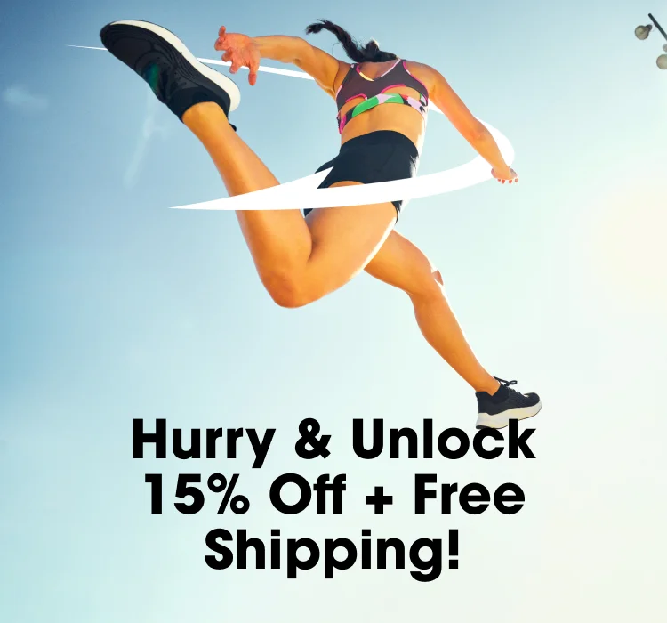 Hurry & Unlock 15% Off + Free Shipping