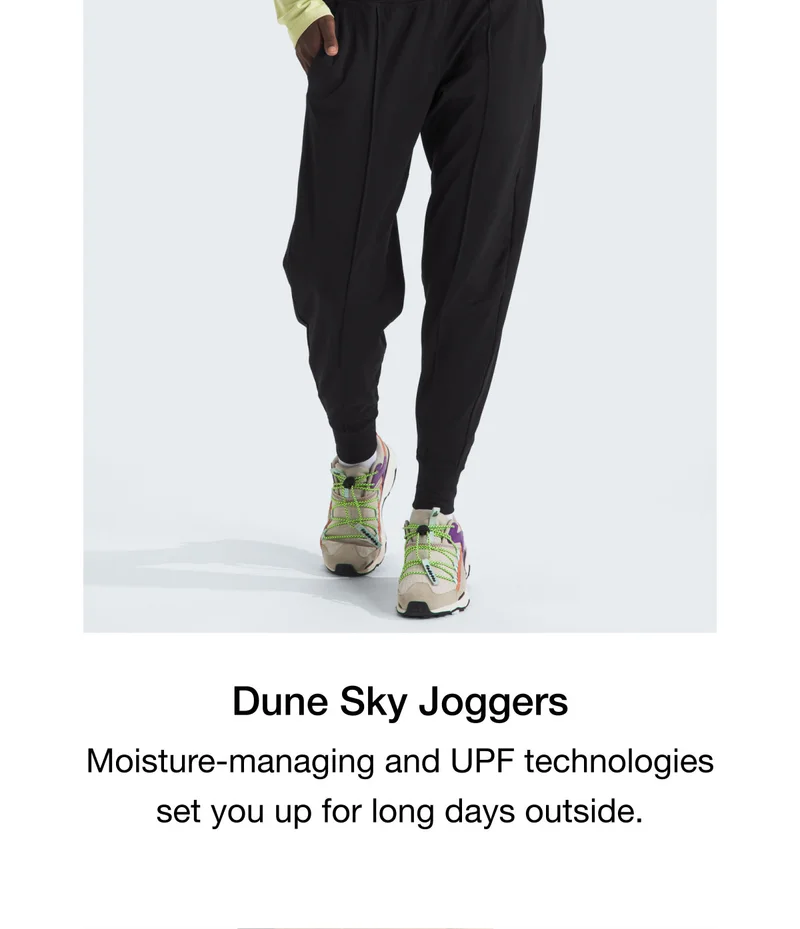 Dune Sky Joggers - Moisture-managing and UPF technologies set you up for long days outside.