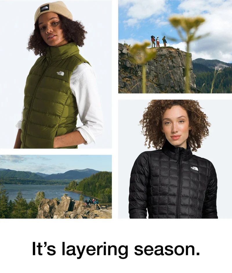 It's layering season.