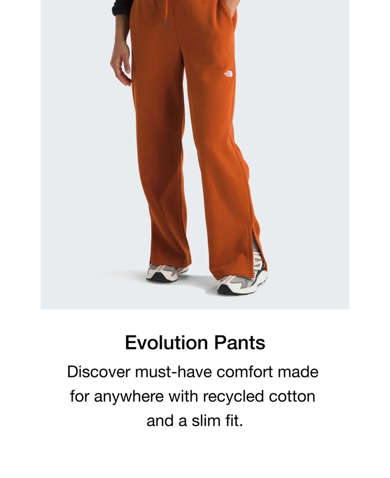 Evolution Pants - Discover must-have comfort made for anywhere with recycled cotton and a slim fit.