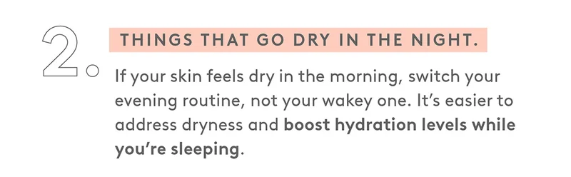 Tip for skin dryness