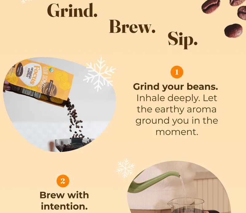 Grind. Brew. Sip.
