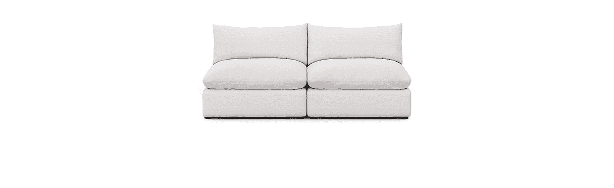 Shop the Leigh in Napa, Silver, or Hale performance fabrics for added stain-resistant powers.