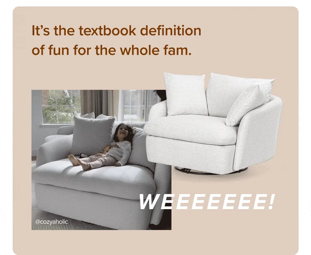 It’s the textbook definition of fun for the whole fam.