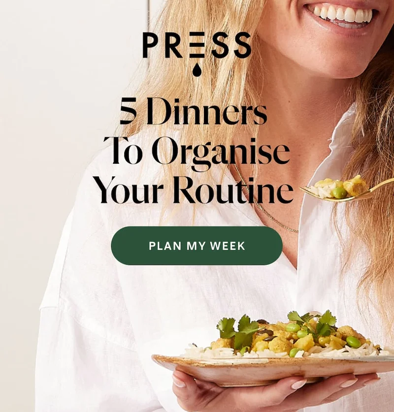 5 Dinners to Organise Your Routine
