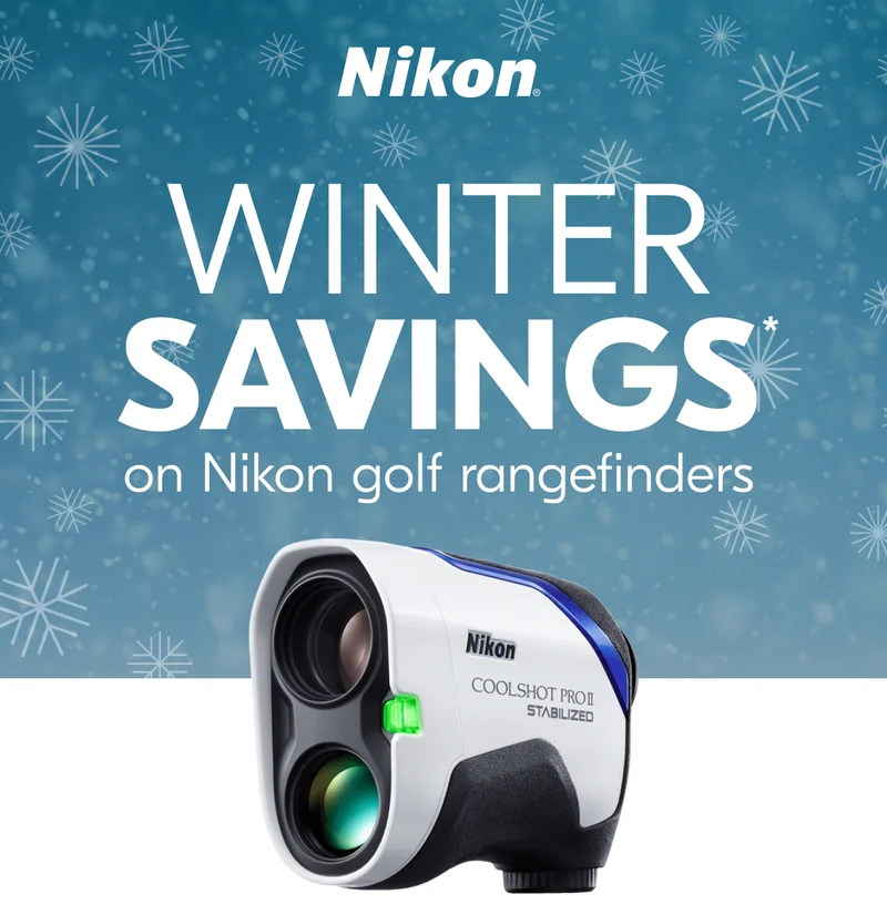 Nikon | Winter Savings on Nikon golf rangefinders