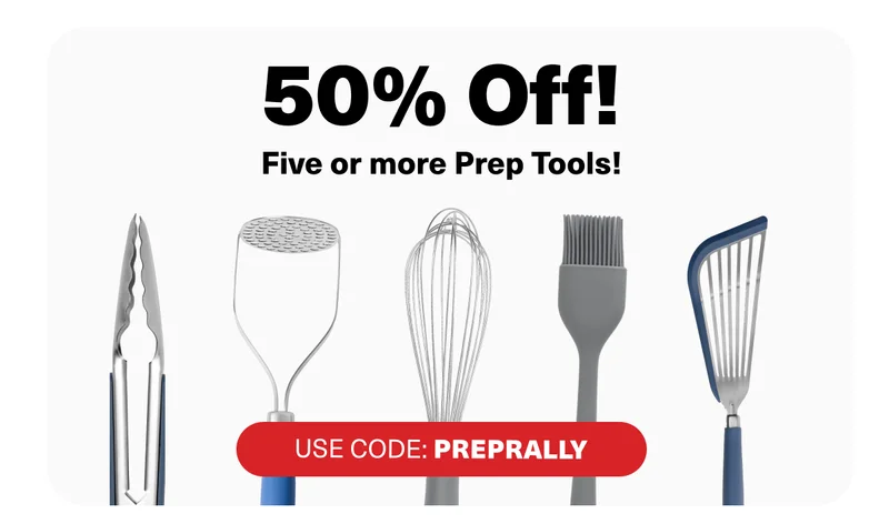 50% off 5 or more Prep tools PLUS FREE prep tool holder - USE CODE: PREPRALLY