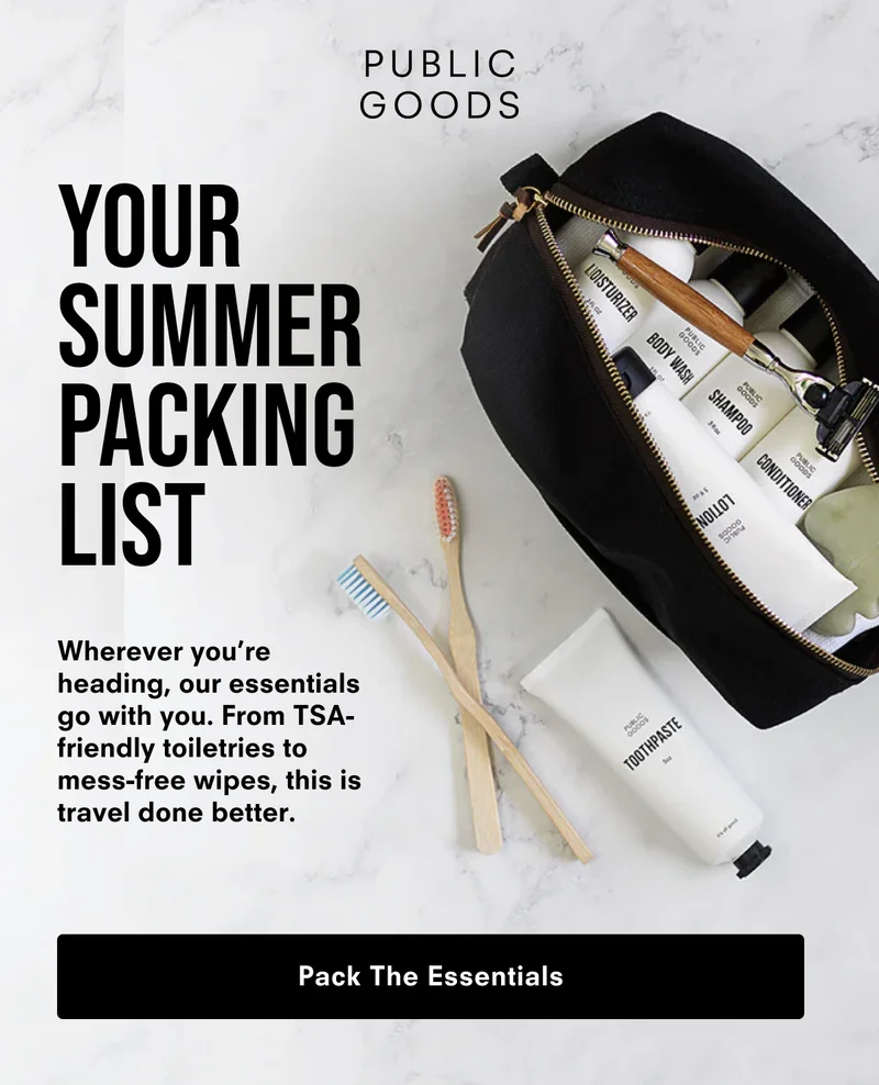 Pack the essentials