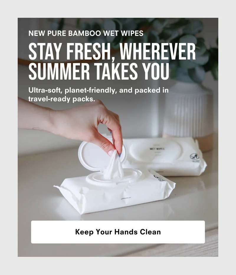 Pure Bamboo Wet Wipes