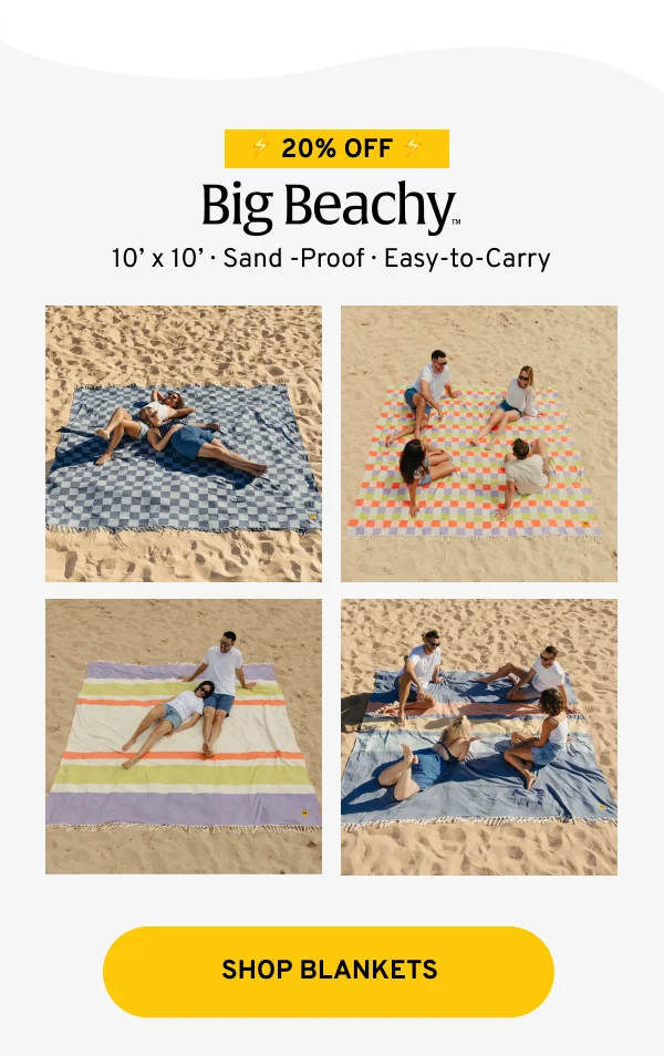 shop big beachy blankets