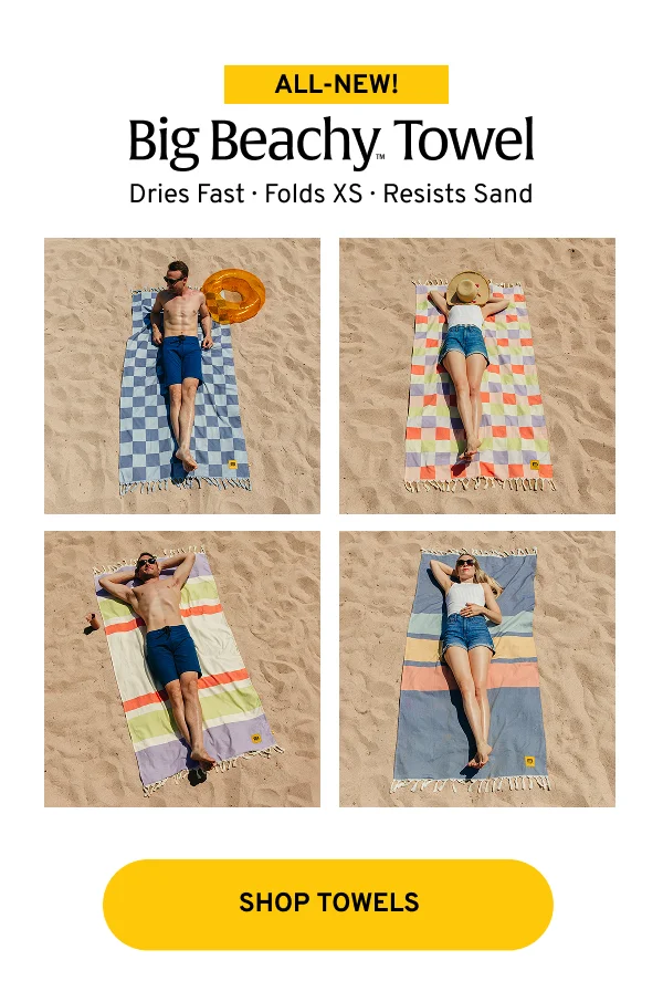 BIC BEACHY TOWEL
