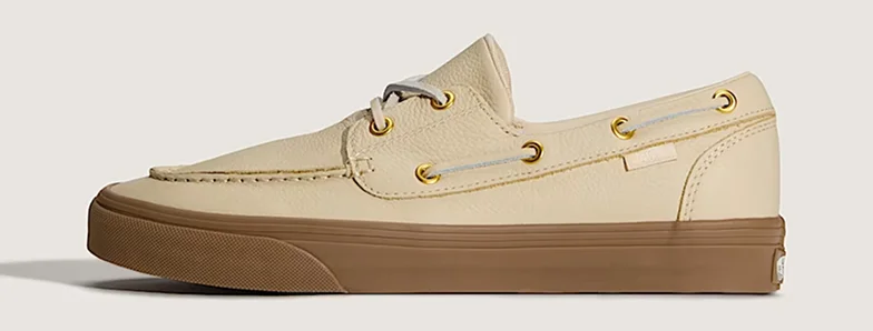 Tan Brown 2-Eyelet Boat Shoe