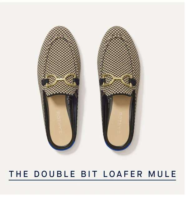 THE DOUBLE BIT LOAFER MULE
