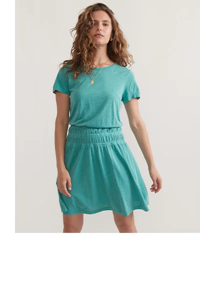 Esme Slub Mini Dress