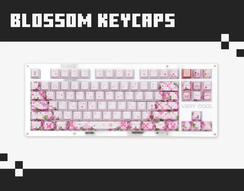 Blossom Keycaps