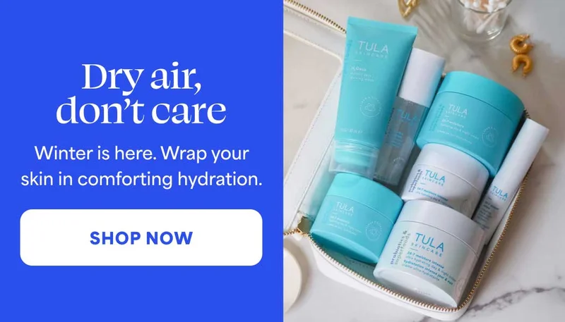 Dry air, don't care. Winter is here. Wrap your ‘skin in comforting hydration. -- SHOP NOW