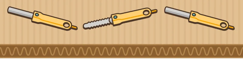 Illustrations of Makedo tools