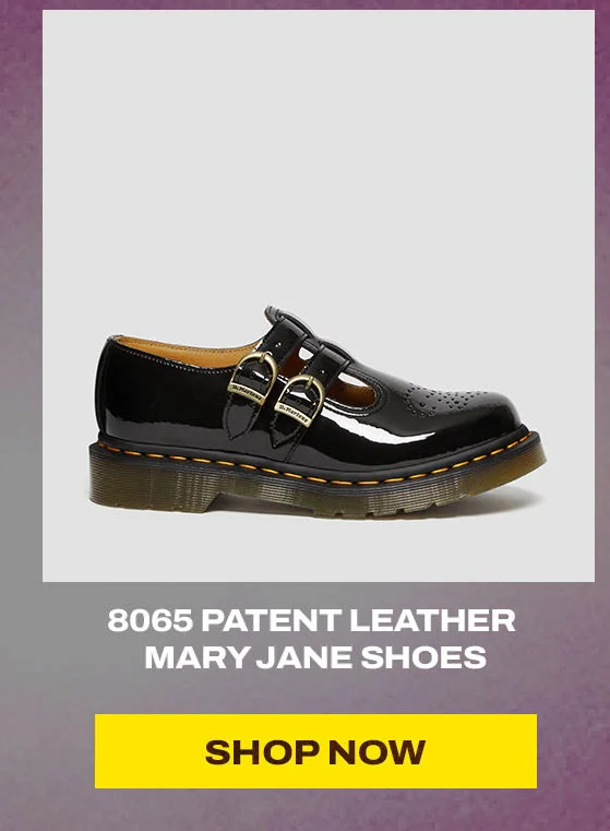 8065 Patent Leather Mary Jane Shoes