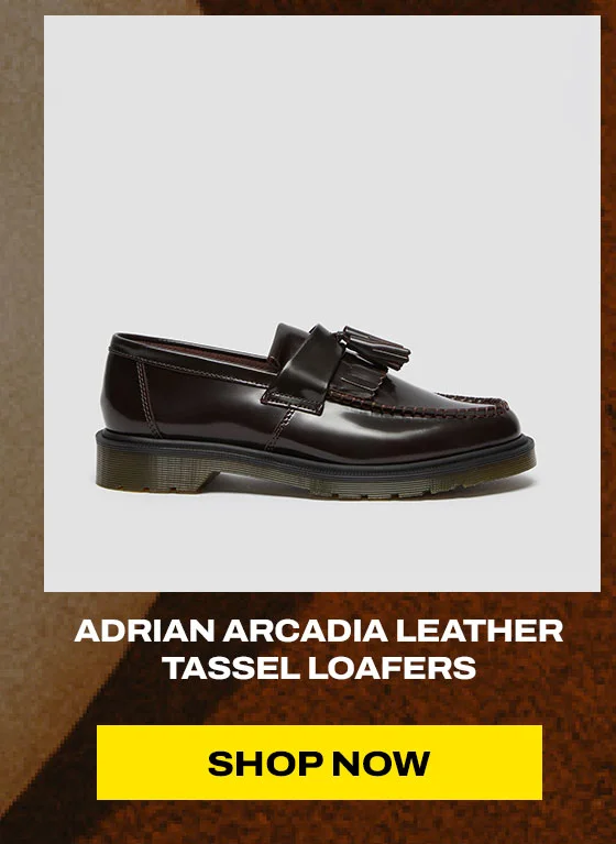 Adrian Arcadia Leather Tassel Loafers