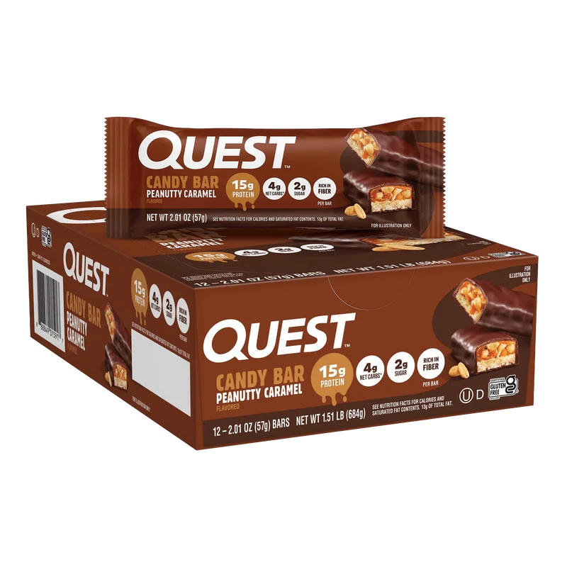 Image of Peanutty Caramel Candy Bars
