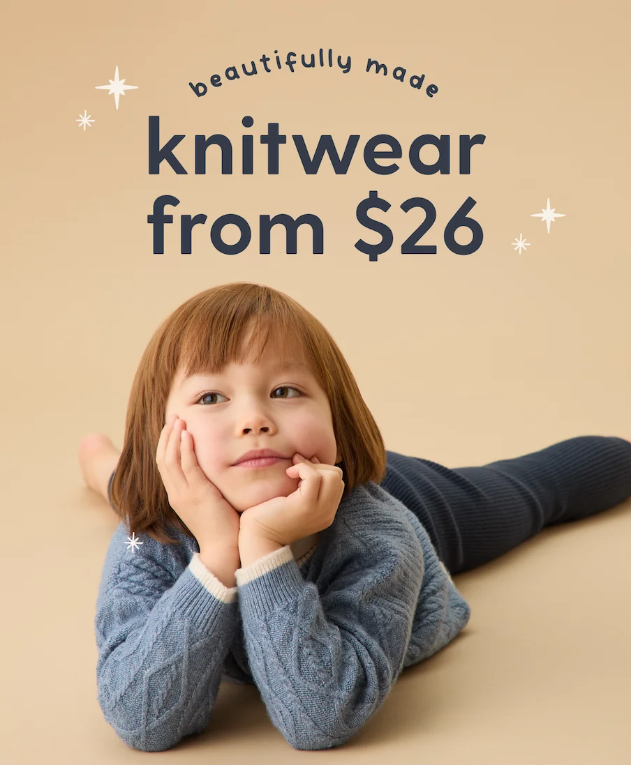 knitwear from $26