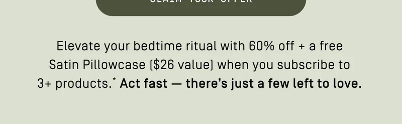 Claim your offer