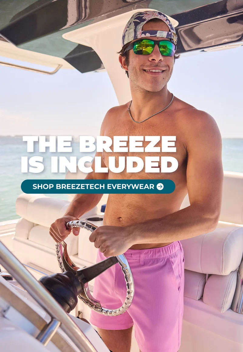 THE BREEZE IS INCLUDED: Shop Breezetech Everywear