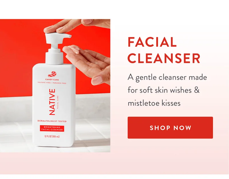 Facial Cleanser | A gentle cleanser made for soft skin wishes & mistletoe kisses | SHOP NOW