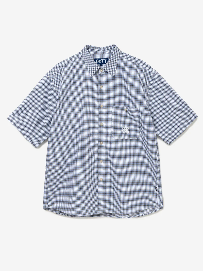 Image of BoTT Plaid Shirt - Blue