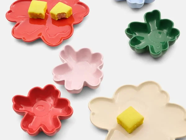 Unikko shape plates