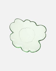 Unikko Glass salad plate