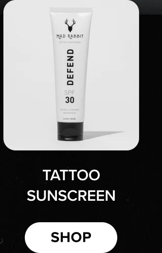 tattoo sunscreen [ Shop ]