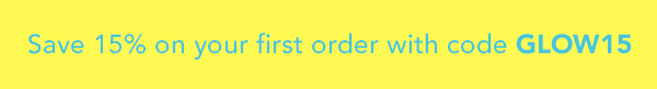 Save 15% on your first order with code discount code