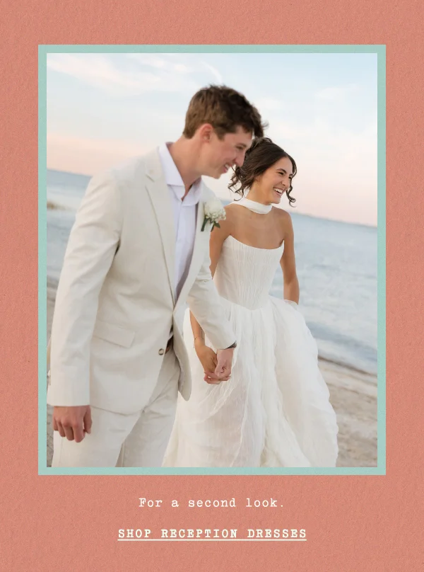 for a second look. shop reception dresses