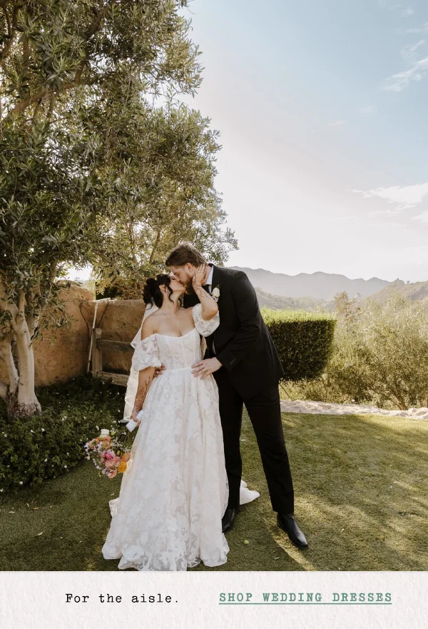 for the aisle. shop wedding dresses