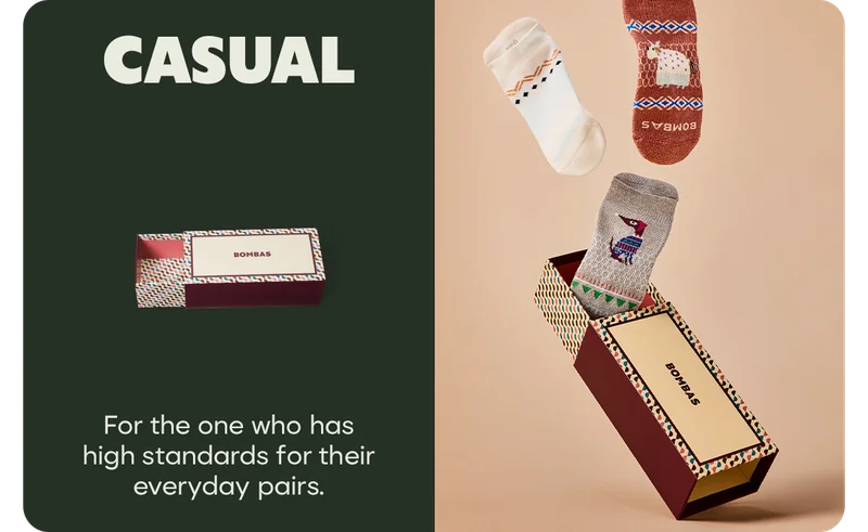 CASUAL | For the one who has high standards for their everyday pairs.
