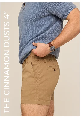 Originals Shorts: The Cinnamon Dusts 4"
